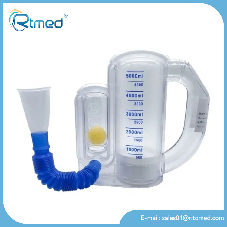 Spirometer met enkele kogel
